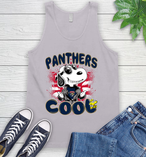 NHL Hockey Florida Panthers Cool Snoopy Shirt Tank Top 3