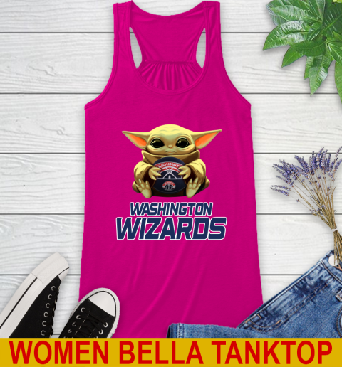 NBA Basketball Washington Wizards Star Wars Baby Yoda Shirt 44
