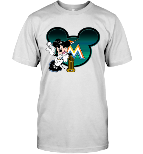 MLB Miami Marlins The Commissioner's Trophy Mickey Mouse Disney
