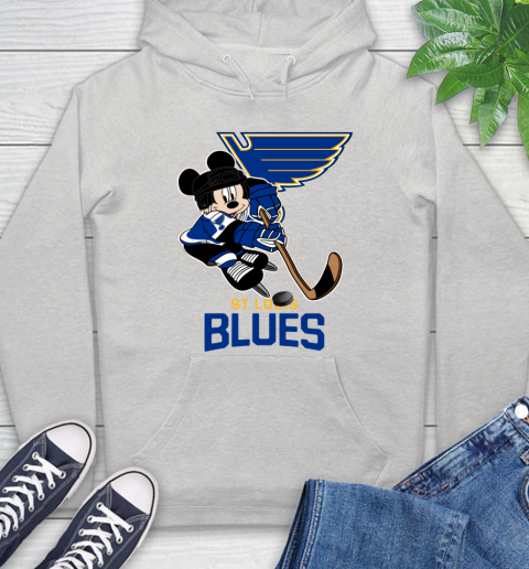 NHL St.Louis Blues Mickey Mouse Disney Hockey T Shirt Hoodie