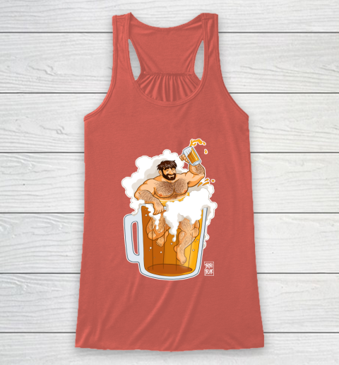 ADAM LIKES A BIG BEER LGBT Gay Pride Racerback Tank 3