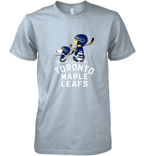 Let's Play Toronto Maples Leafs Ice Hockey Snoopy NHL Premium Men's T-Shirt