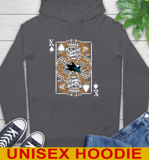 San Jose Sharks NHL Hockey The King Of Spades Death Cards Shirt Hoodie 7