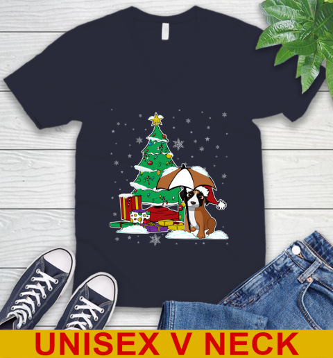 Boxer Christmas Dog Lovers Shirts 189
