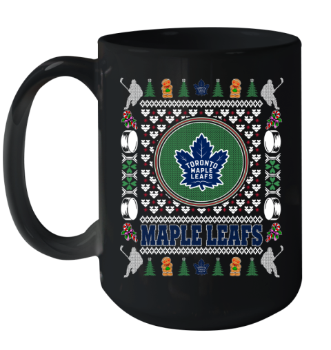 Toronto Maple Leafs Merry Christmas NHL Hockey Loyal Fan Ceramic Mug 15oz