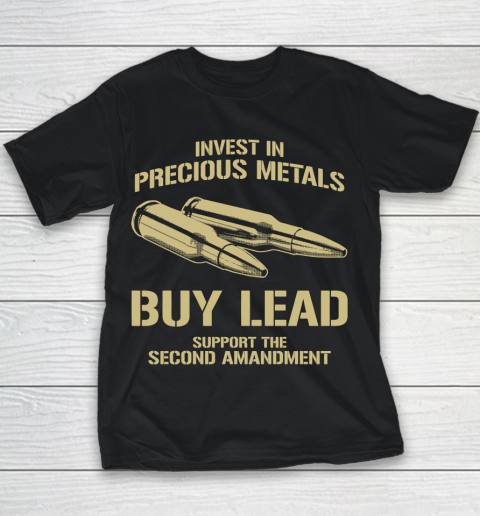 Veteran Shirt Gun Control Precious Metals Youth T-Shirt