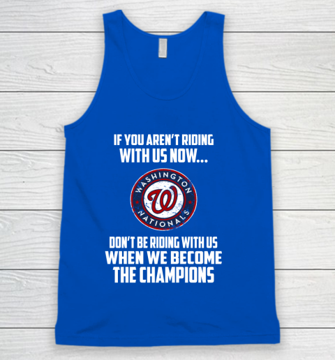 MLB Washington Nationals Baseball We Become The Champions Tank Top 4