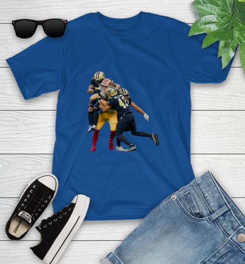 Sprint Football San Francisco 49ers And New Orleans Saints Shirts 109