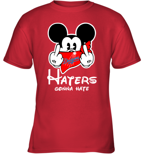 MLB Los Angeles Dodgers Haters Gonna Hate Mickey Mouse Disney