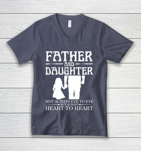 Father S Day Funny Gift Ideas Apparel Father And Daughter Dad Father T Shirt V Neck T Shirt Tee For Sports