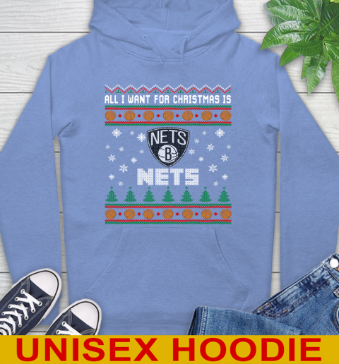 NBA Basketball All I Want For Christmas Is Brooklyn Nets 23
