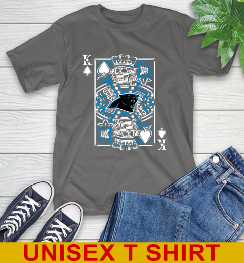 Carolina Panthers NFL Football The King Of Spades Death Cards Shirt T-Shirt 10