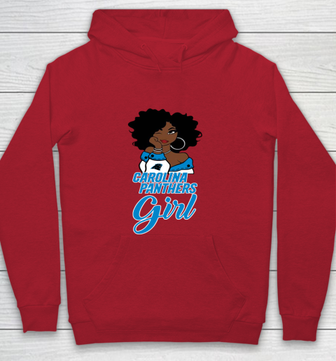 Carolina Panthers Girl NFL Youth Hoodie 9