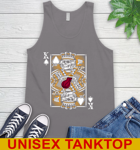 Miami Heat NBA Basketball The King Of Spades Death Cards Shirt Tank Top 6