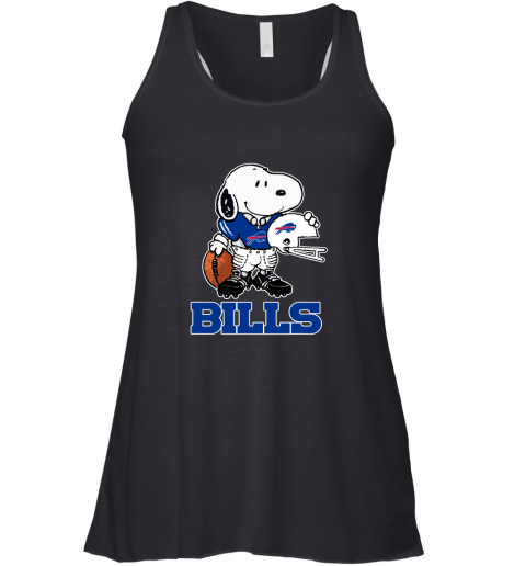 Snoopy A Strong And Proud Buffalo Bills Player NFL Racerback Tank