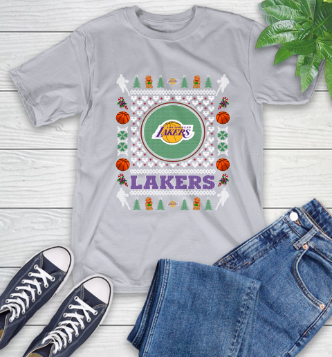 Los Angeles Lakers Merry Christmas NBA Basketball Loyal Fan Ugly Shirt 6