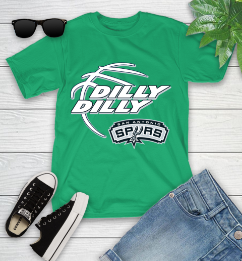 NBA San Antonio Spurs Dilly Dilly Basketball Sports Youth T-Shirt 6