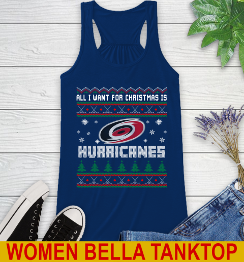 Carolina Hurricanes NHL Hockey All I Want For Christmas Is My Team Sports 43