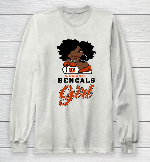 Cincinnati Bengals Girl NFL Long Sleeve T-Shirt 12