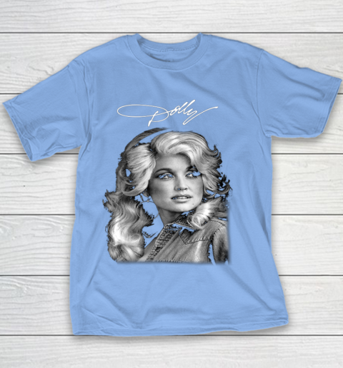 Dolly Parton Classic Vintage Signature Youth T-Shirt 8