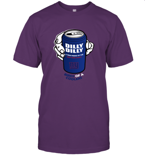 Bud Light Dilly Dilly! New York Giants Birds Of A Cooler Unisex Jersey Tee