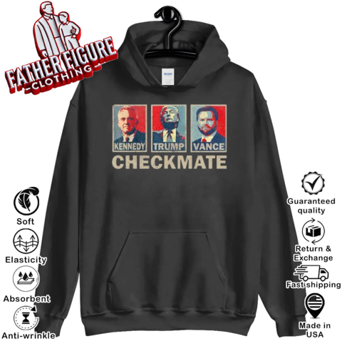 Trump Vance Kennedy Checkmate 2024 Hoodie