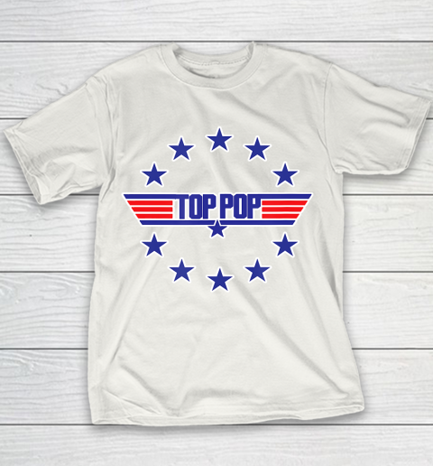 Father gift shirt Father's Day Gift For Patriotic Dad or Grandfather Top Pop T Shirt Youth T-Shirt