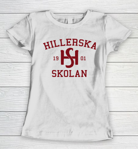 Hillerska Grey  Young Royals Hillerska School Women's T-Shirt