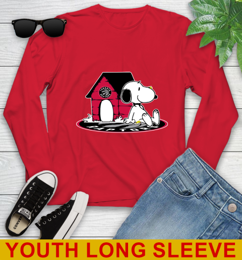 NBA Basketball Toronto Raptors Snoopy The Peanuts Movie Shirt Youth Long Sleeve 11