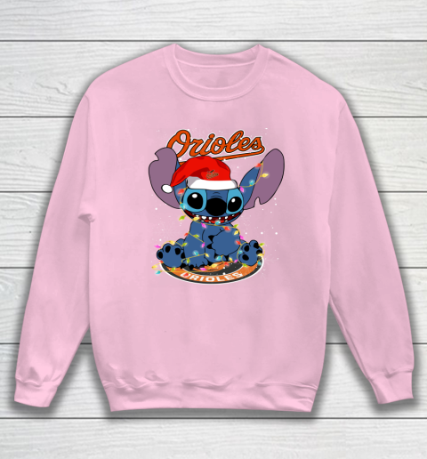 Baltimore Orioles MLB noel stitch Baseball Christmas Sweatshirt 5