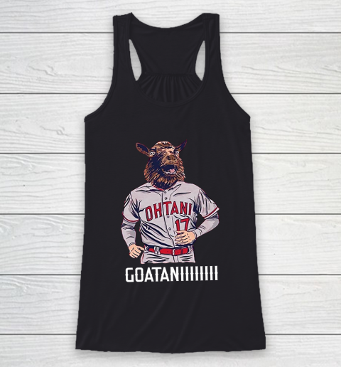Goatani Goat shirt Racerback Tank