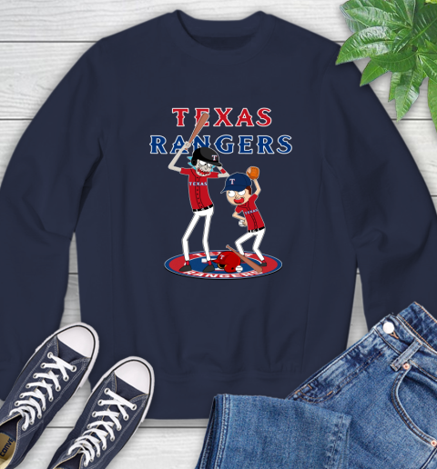 MLB Texas Rangers Rick And Morty Baseball 27