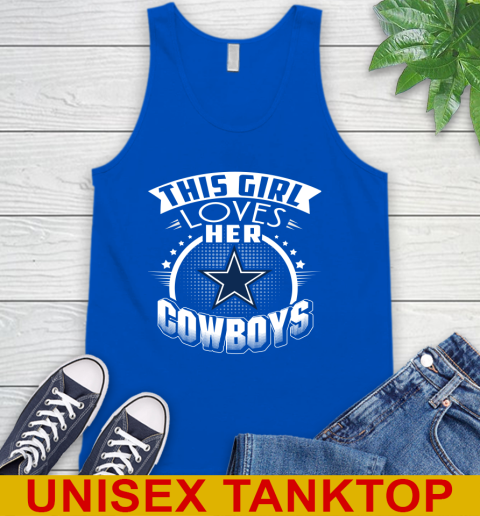 Dallas Cowboys NFL Football This Girl Loves Her Team 70