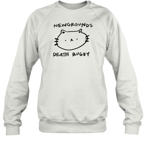 Marble Cat Newgrounds Death Rugby Sweatshirt