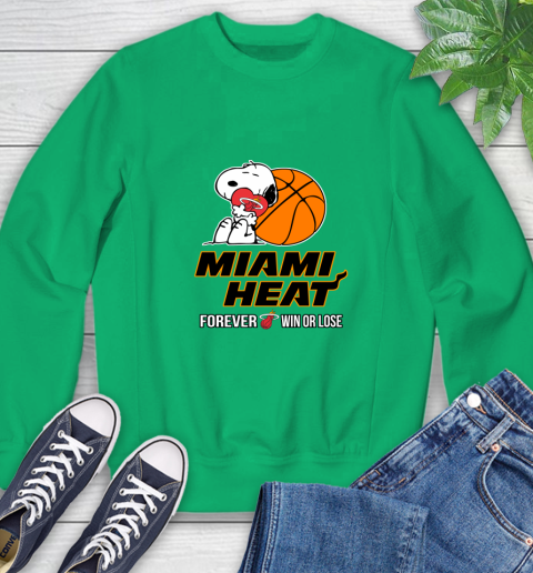 NBA The Peanuts Movie Snoopy Forever Win Or Lose Basketball Miami Heat 30