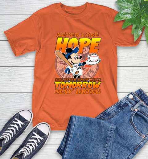 Toronto Blue Jays MLB Baseball Mickey Disney Never Lose Hope T-Shirt 4