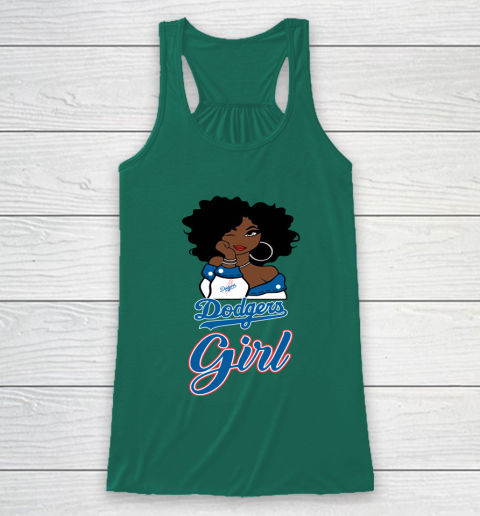 Los Angeles Dodgerss Girl MLB Racerback Tank 6
