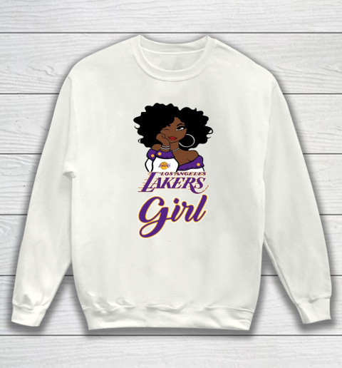 Los Angeles Lakers Girl NBA Sweatshirt 2