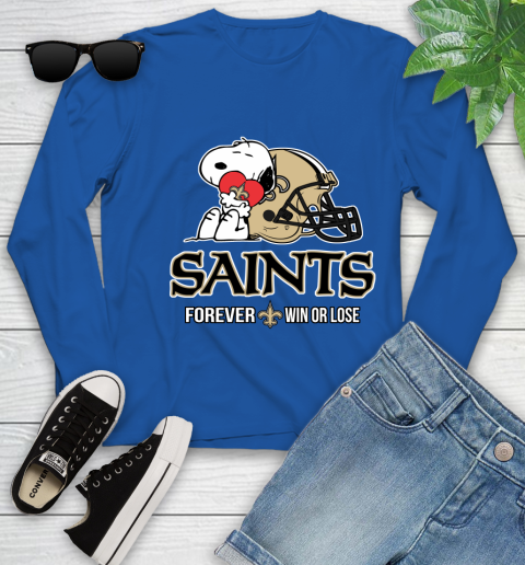 NFL The Peanuts Movie Snoopy Forever Win Or Lose Football New Orleans Saints 133