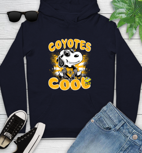 NHL Hockey Boston Bruins Cool Snoopy Shirt Youth Hoodie 3