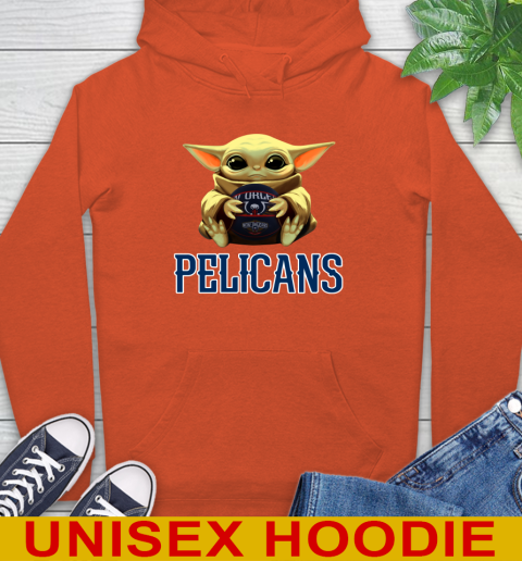 NBA Basketball New Orleans Pelicans Star Wars Baby Yoda Shirt 17