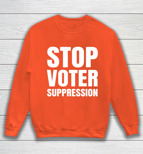 Black Voters Matter Protect The Vote Stop Voter Suppression Sweatshirt 3