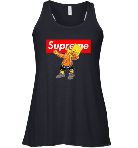 Supreme Simpson Dabbing Racerback Tank