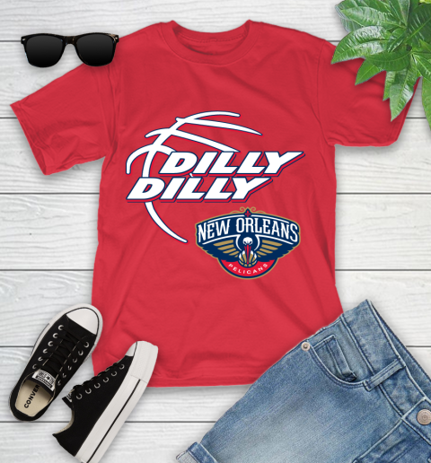NBA New Orleans Pelicans Dilly Dilly Basketball Sports Youth T-Shirt 22
