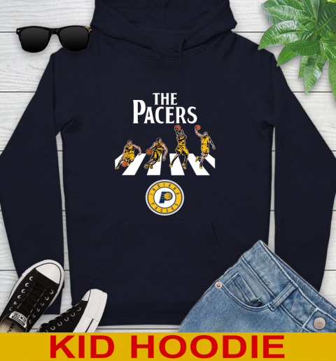 NBA Basketball Indiana Pacers The Beatles Rock Band Shirt Youth Hoodie 3
