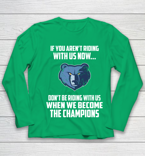 NBA Memphis Grizzlies Basketball We Become The Champions Youth Long Sleeve 4