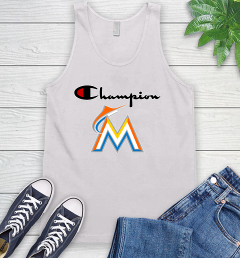 MLB Baseball Miami Marlins Champion Shirt Tank Top