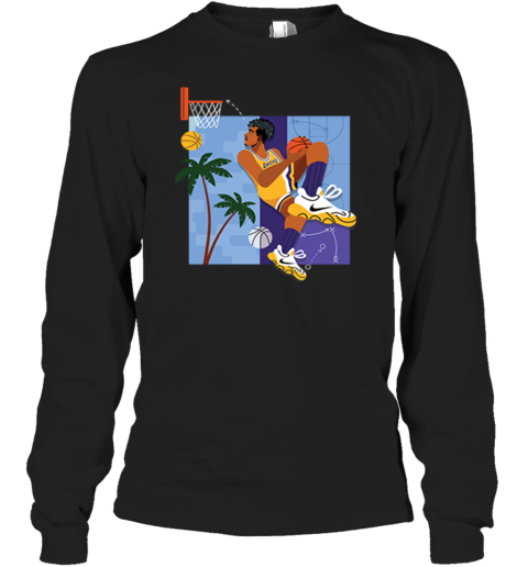 Victor Wembanyama Los Angeles Lakers Long Sleeve T-Shirt