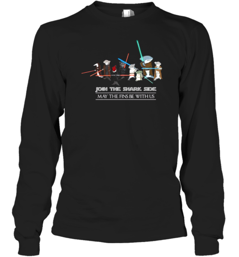 Star Wars Sharks Join The Shark Side Long Sleeve T-Shirt