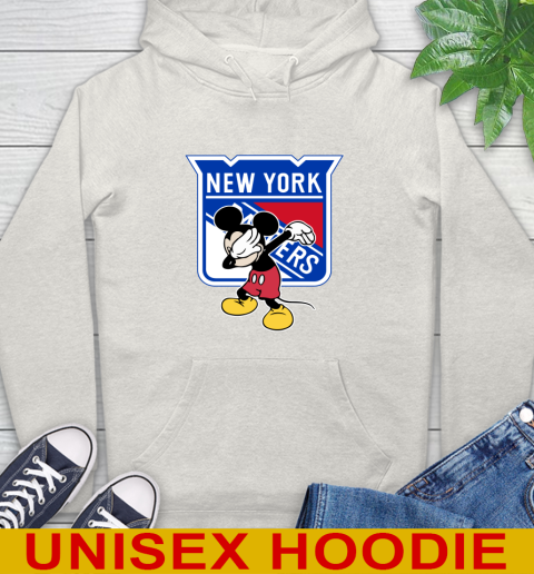 New York Rangers NHL Hockey Dabbing Mickey Disney Sports Hoodie 12